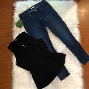 🍂 NEW Bundle Levi’s 711 Skinny’s & Express Tank